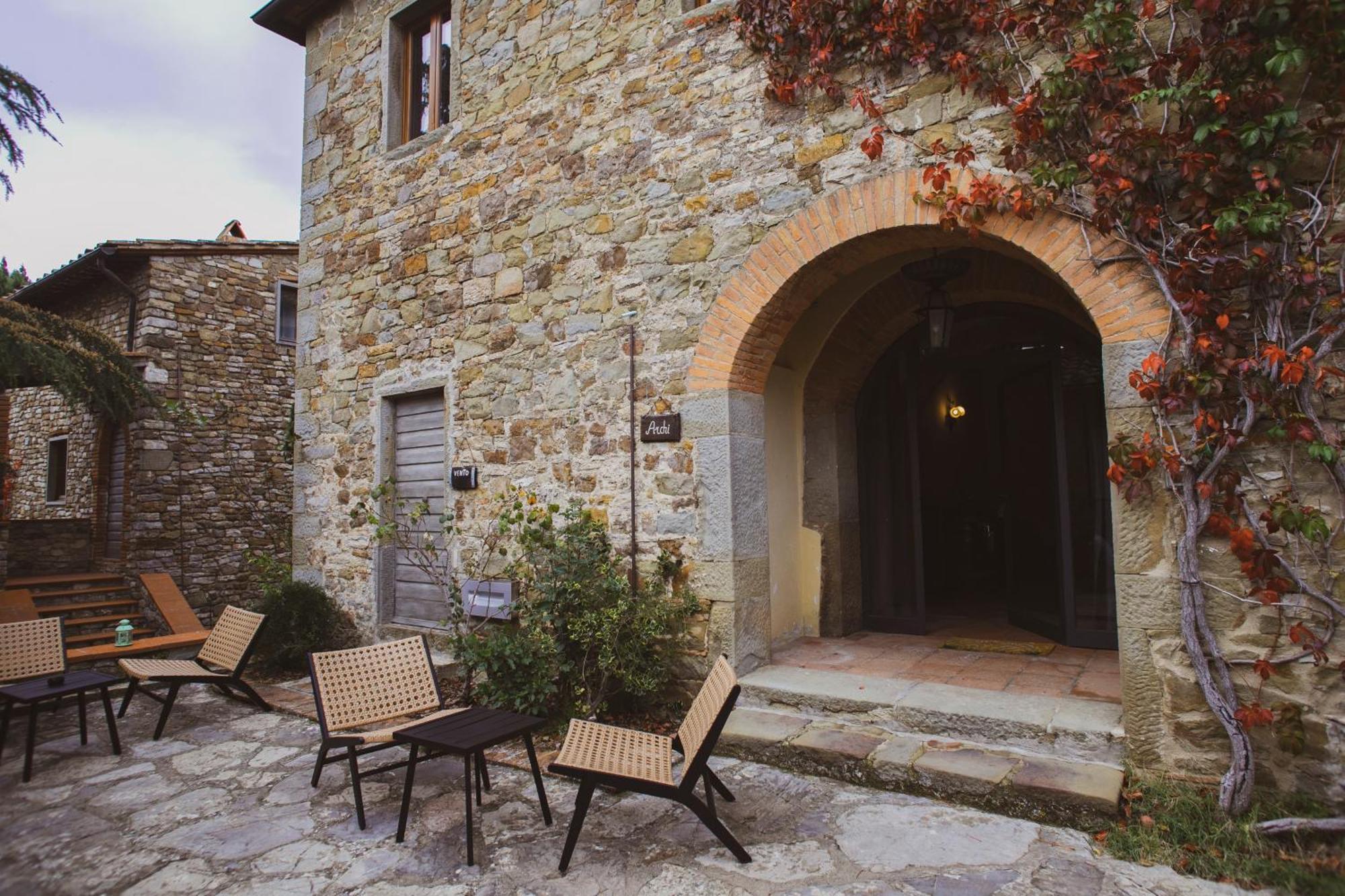 Borgo Casa Al Vento Villa Gaiole in Chianti Buitenkant foto